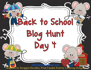 BACK TO SCHOOL BLOG HUNT – DAY 4
