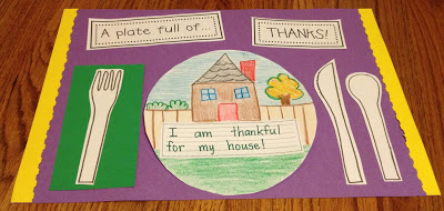A PLATE FULL OF THANKS – CRAFTIVITY