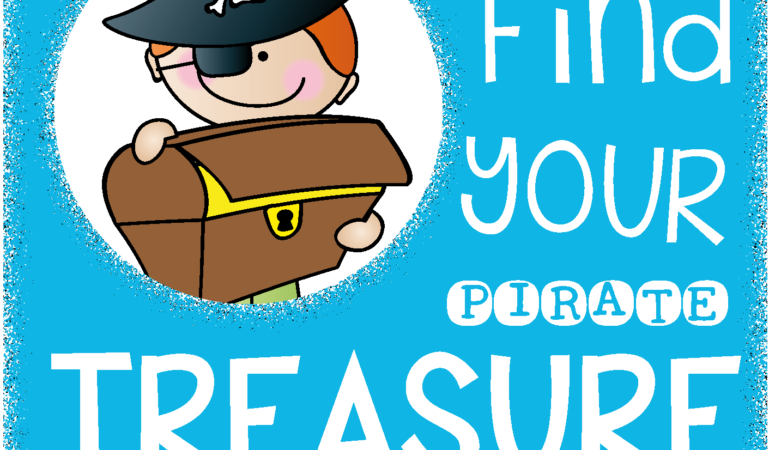 FIND YOUR TREASURE — A PIRATE FLAVORED FREEBIE HOP