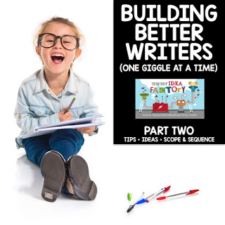 BUILDING STRONGER WRITERS (PART 2)