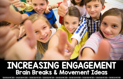 TRANSITION TIPS & BRAIN BREAK IDEAS TO INCREASE ENGAGEMENT