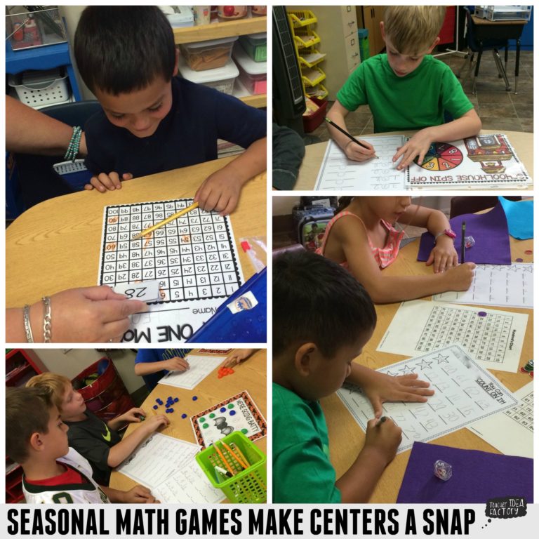 Math Supplemental Ideas And Games For Primary Grades